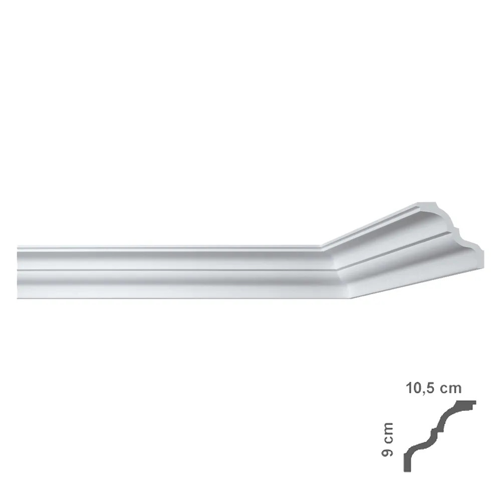CORNICE DECORATIVA PER SOFFITTO mod. I777 - BOVELACCI - Vista Principale
