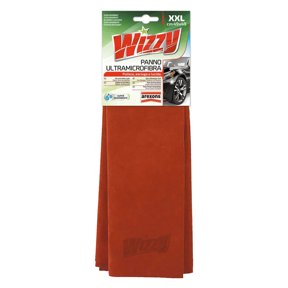 PANNO ULTRA MICROFIBRA PER AUTOVETTURE 'WIZZY' - AREXONS - Vista Principale