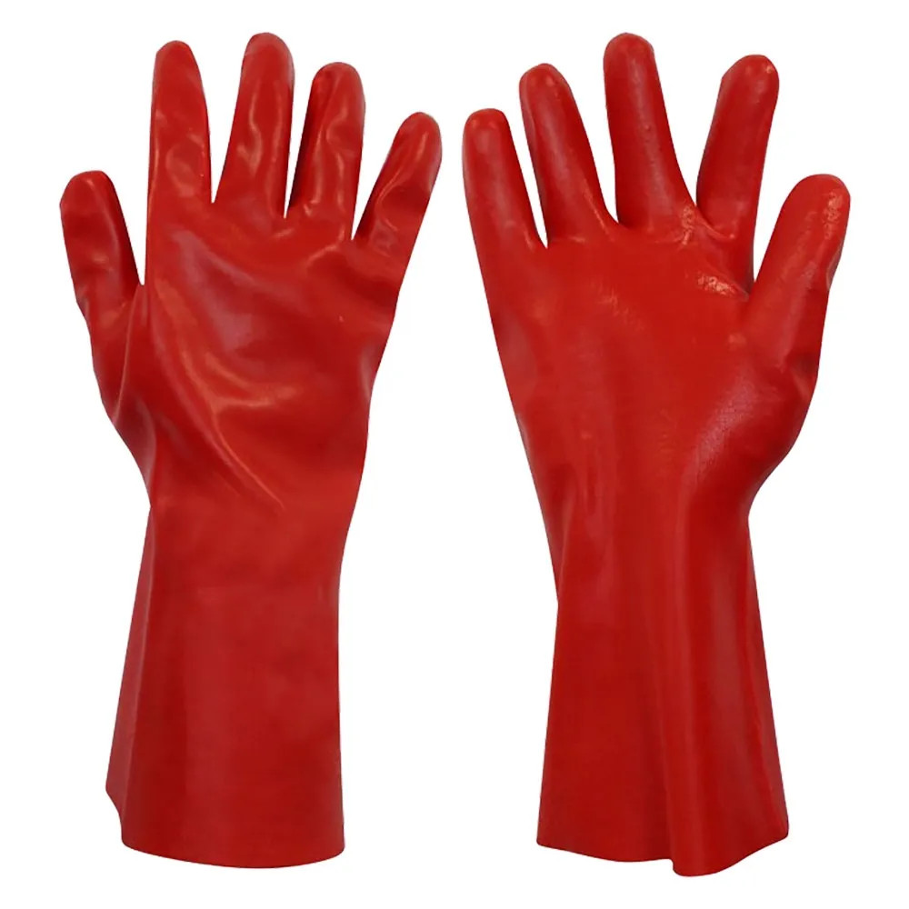 GUANTI PVC IMPREGNATO 'STANDARD' - NERI - Vista Principale