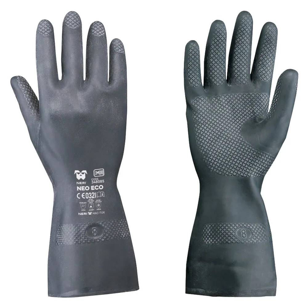 GUANTI NEOPRENE 'NEO ECO' - NERI - Vista Principale