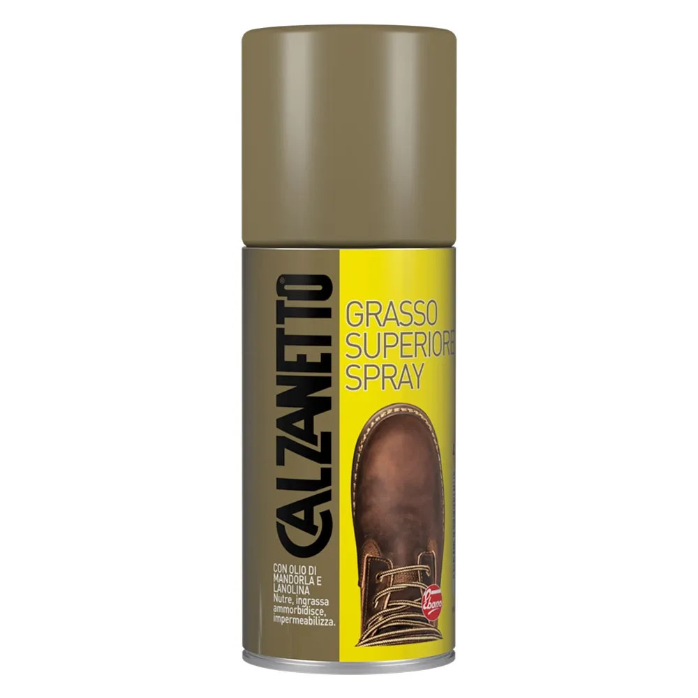 GRASSO PROTETTIVO SPRAY PER SCARPE 'CALZANETTO' - EBANO