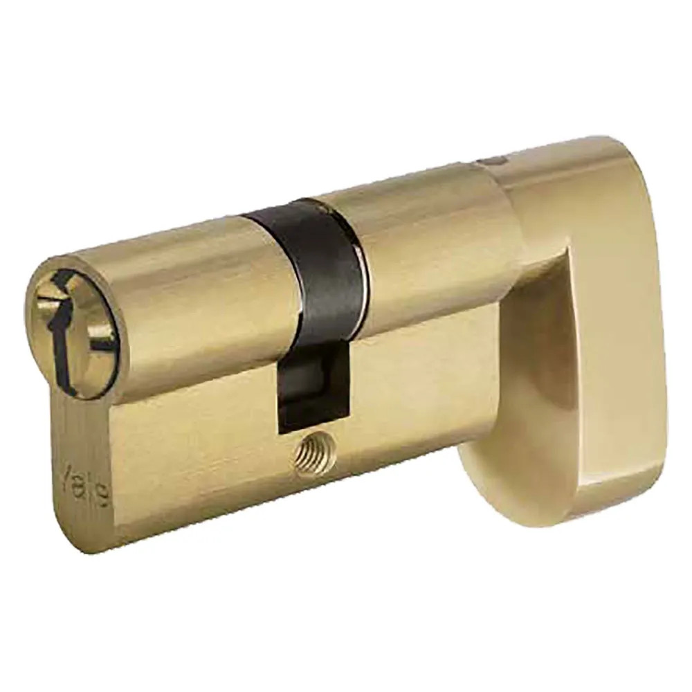 CILINDRO SAGOMATO CON POMOLO A GOCCIA PER PORTE BAGNO - YALE - Vista Principale