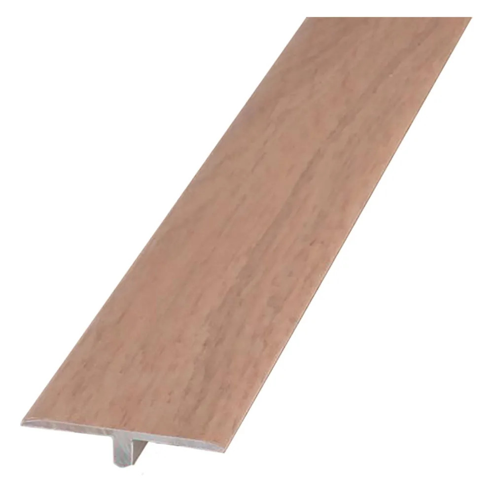 PROFILO PIATTO PER LAMINATO E PARQUET 'UNISYSTEM' rivestito rovere grigio - PROFILPAS