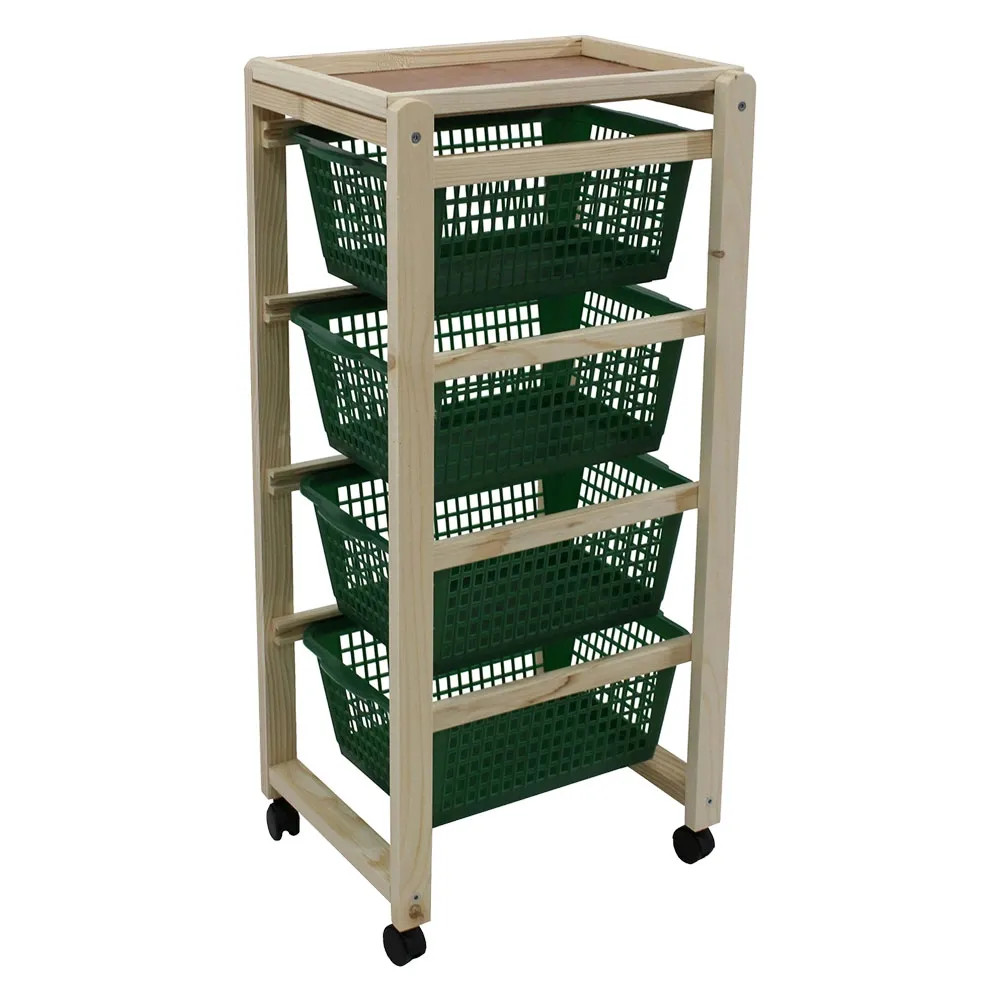 CARRELLO DA CUCINA CON CESTELLI - Senza Marca - Vista Principale